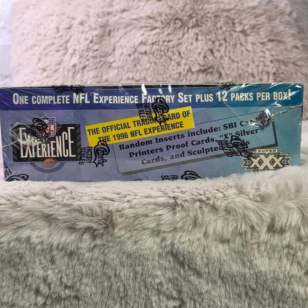 1996 Classic NFL Experience Factory Sealed Set 125 Cards 12 Packs Super Bowl XXX